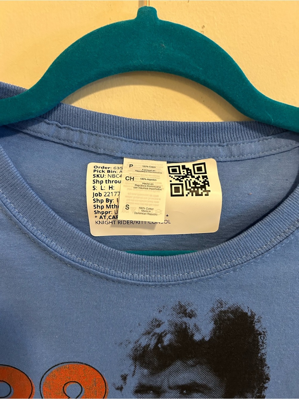 Knight Rider '82 Graphic Tee - Blue - Picture 4 of 5